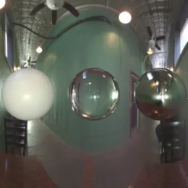 Cafe hallway